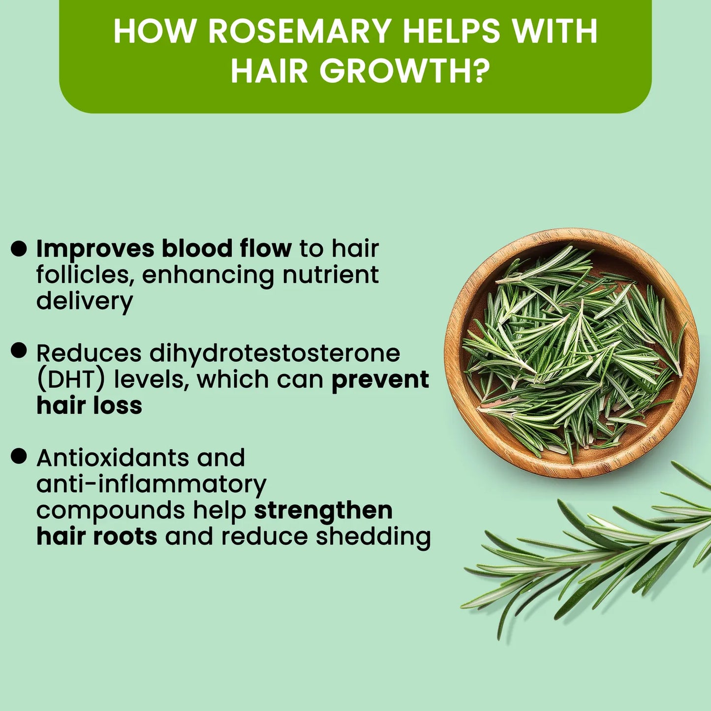 RozMira™ Rosemary Hair Spray (100ml)